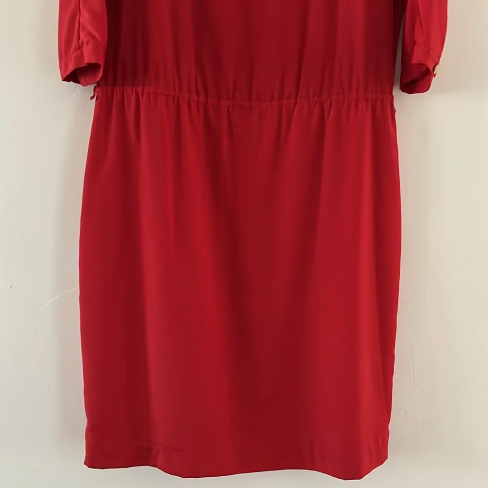 Michael Kors red dress size XS 3/4 sleeves